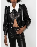 cropped crystal-embellished jacket