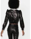 cropped crystal-embellished jacket