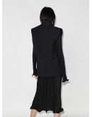 oversize double-breasted waistcoat