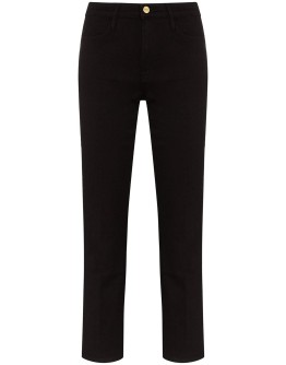 Denim Le High straight leg jeans