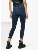 high-waisted cigarette jeans