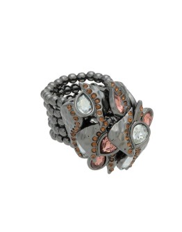 crystal embellished ring