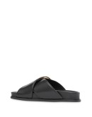 TB plaque slide sandals