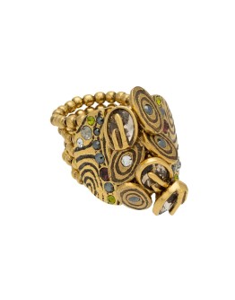 crystal embellished ring