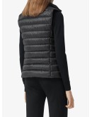 monogram lining puffer gilet