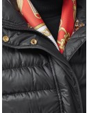 monogram lining puffer gilet