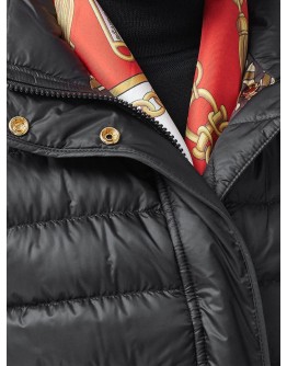 monogram lining puffer gilet