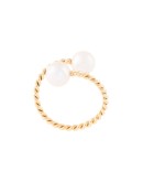 Torsade pearl ring