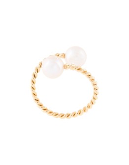 Torsade pearl ring