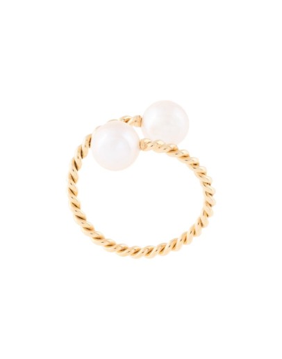 Torsade pearl ring