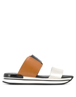 logo embossed slides
