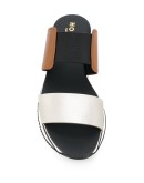 logo embossed slides