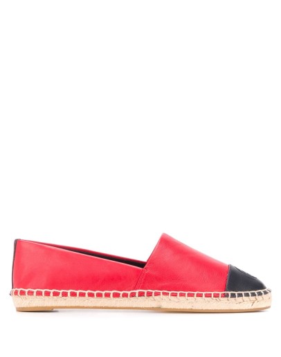 two tone espadrilles 