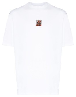 patch-detail short-sleeve T-shirt