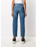 straight-leg cropped jeans