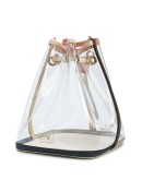 logo-print bucket bag