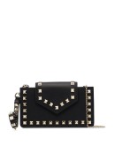 Rockstud clutch bag