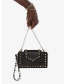 Rockstud clutch bag