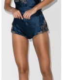 Maison lace-trimmed sleep shorts