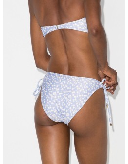 floral-print bikini bottoms