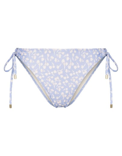 floral-print bikini bottoms