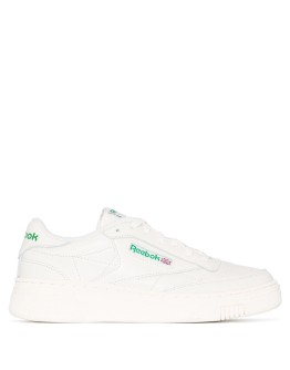 Club C Stacked leather sneakers