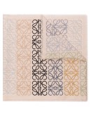 monogram stripe scarf