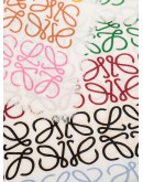 Anagram logo-stripe scarf