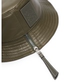 leather bucket hat