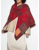 Anagram jacquard scarf