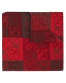 Anagram jacquard scarf
