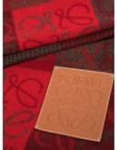Anagram jacquard scarf