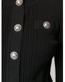 structured shoulders cardigan