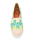 abstract pattern espadrilles