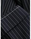 cropped pinstripe trousers