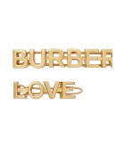 logo and love hair clip set