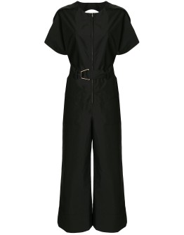 SS BACK CUTOUT JUMPSUIT