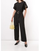 SS BACK CUTOUT JUMPSUIT