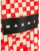 woven logo tote bag