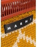 knit logo tote bag