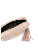 quilted logo shoulder bag