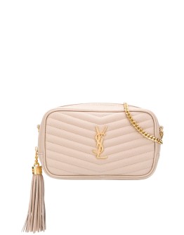quilted logo shoulder bag