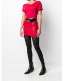 Monogram heart-shaped belt bag