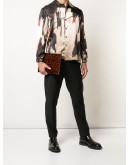 abstract-print boxy-fit shirt