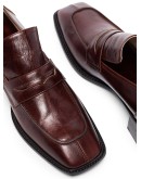 Derrick 40mm square-toe loafers