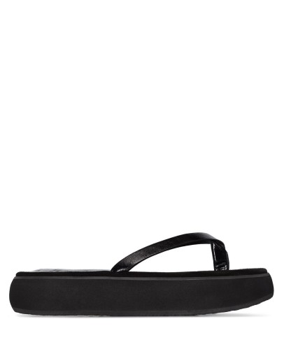 40mm flatform leather sandals