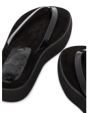 40mm flatform leather sandals