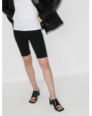 square-toe toe-strap mules