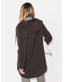 hooded parka coat