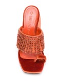 Bulla Preston crystal fringed mules